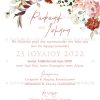 Προσκλητήριο Γάμου Flower Autumn