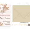 Προσκλητήριο Γάμου Floral Wedding
