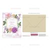 Προσκλητήριο Γάμου Floral