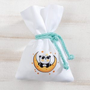 πουγκί-με-panda Μπομπονιέρα Πουγκί Panda