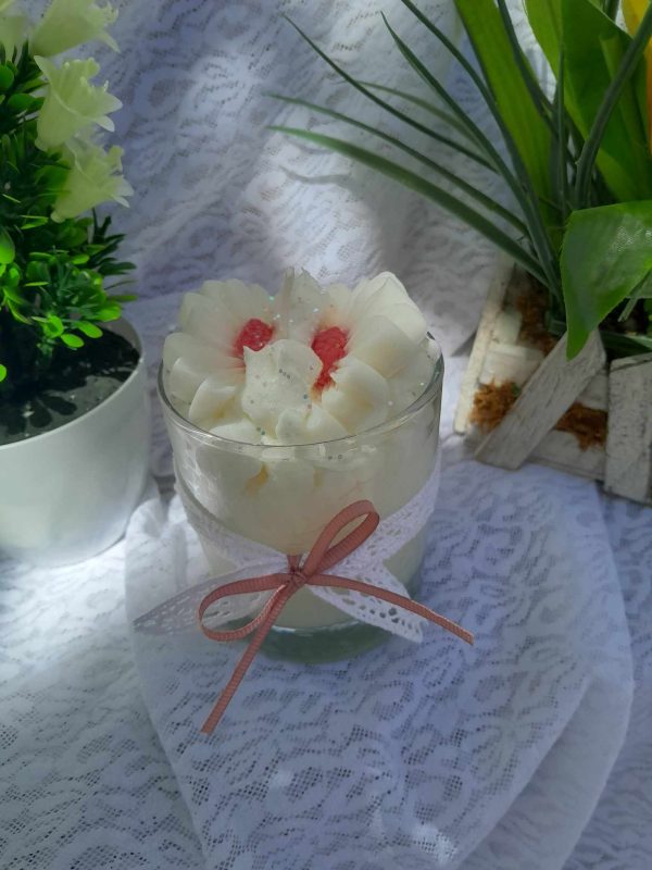 Αρωματικό Κερί Σε Ποτήρι Flower Musk