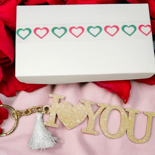 Μπρελόκ I LOVE YOU Αγίου Βαλεντίνου