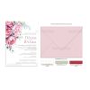 TS982-Νο106Κ_1200Χ1200-02 Προσκλητήριο Γάμου Peony Flowers TS982