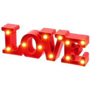 Love Επιτραπέζιο Διακοσμητικό 10Led