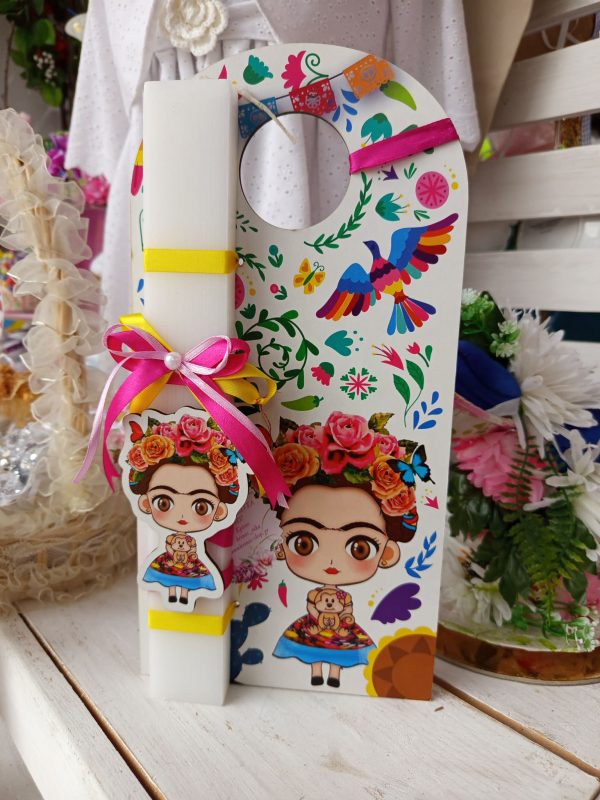 Πασχαλινή Λαμπάδα Frida Kahlo