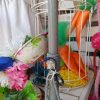 Πασχαλινή Λαμπάδα Με Μακραμέ Αντρικό Βραχιόλι Γκρι